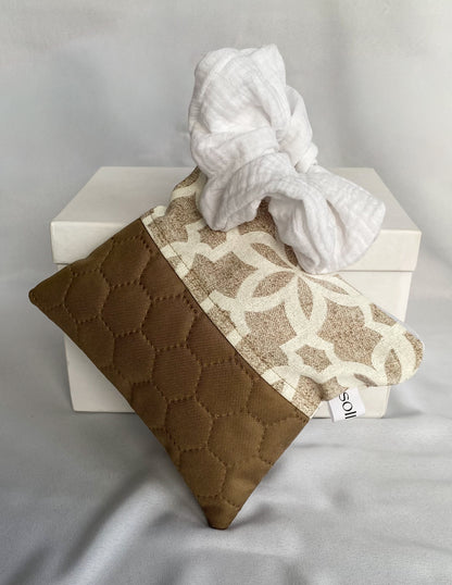 Pouch and scrunchie set